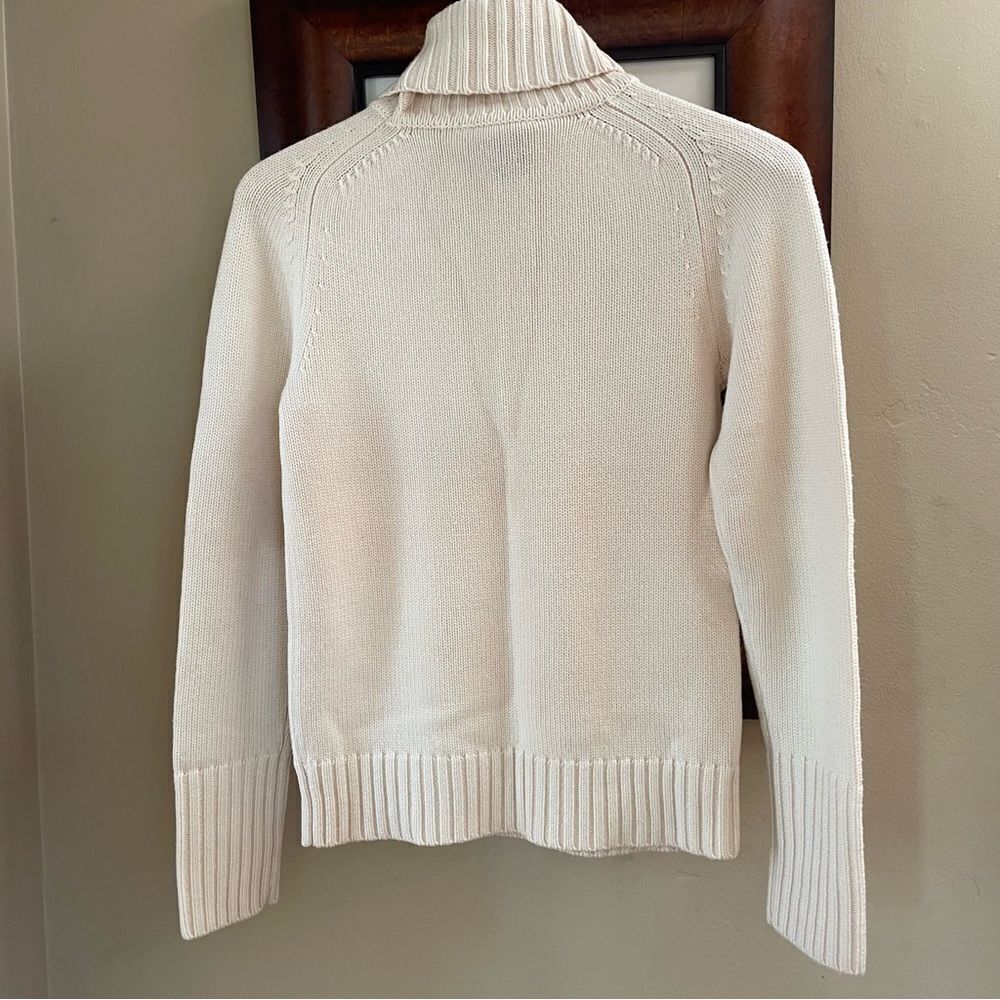 Theory Wool Turtleneck Sweater Medium - Picture 2 of 6
